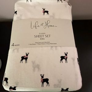 Christmas King Size Sheet Set